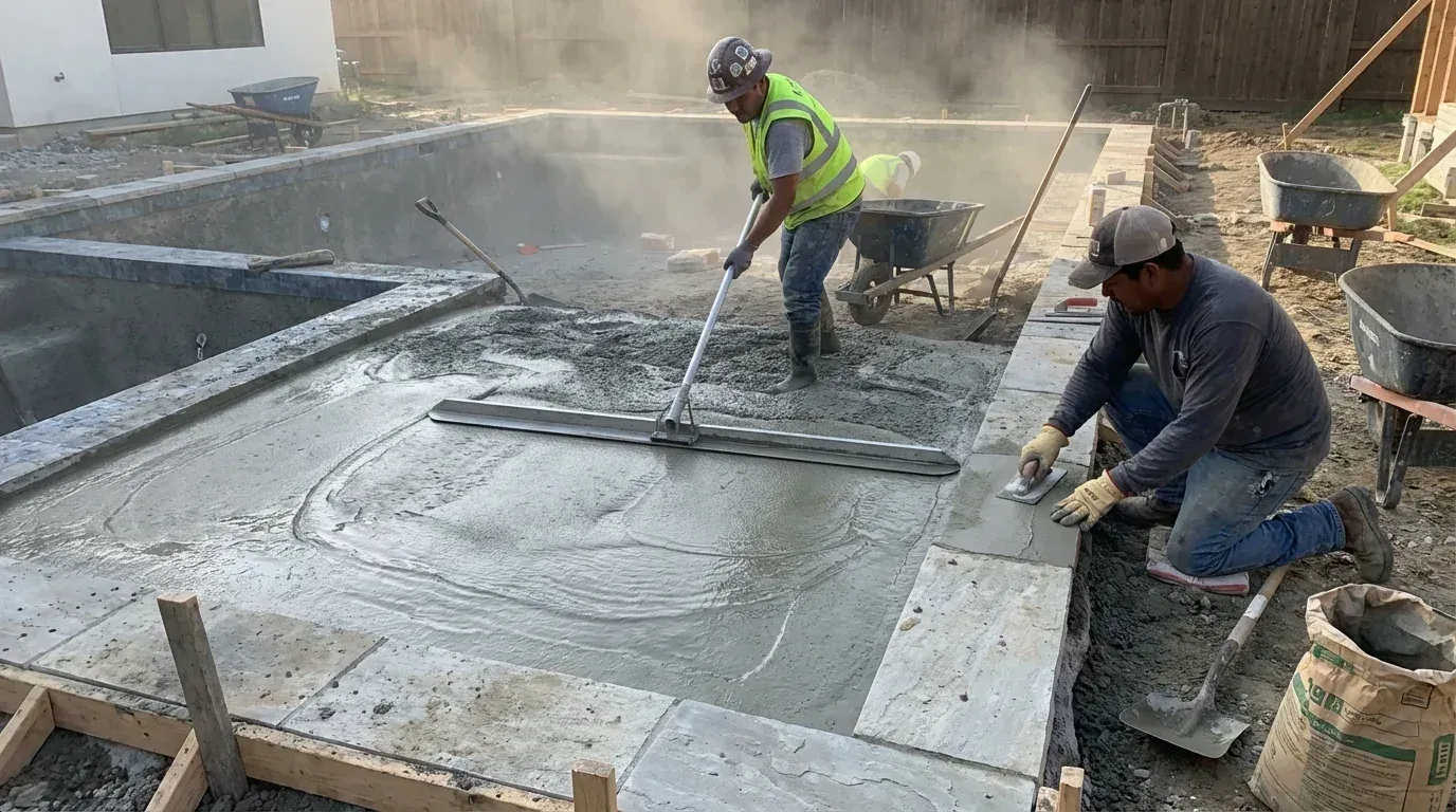 Pool Deck Concrete hero