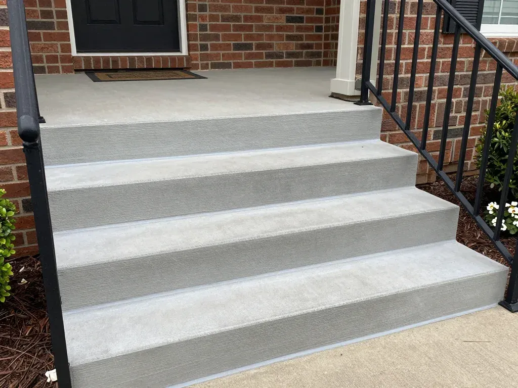 Concrete Steps & Stairs process close-up