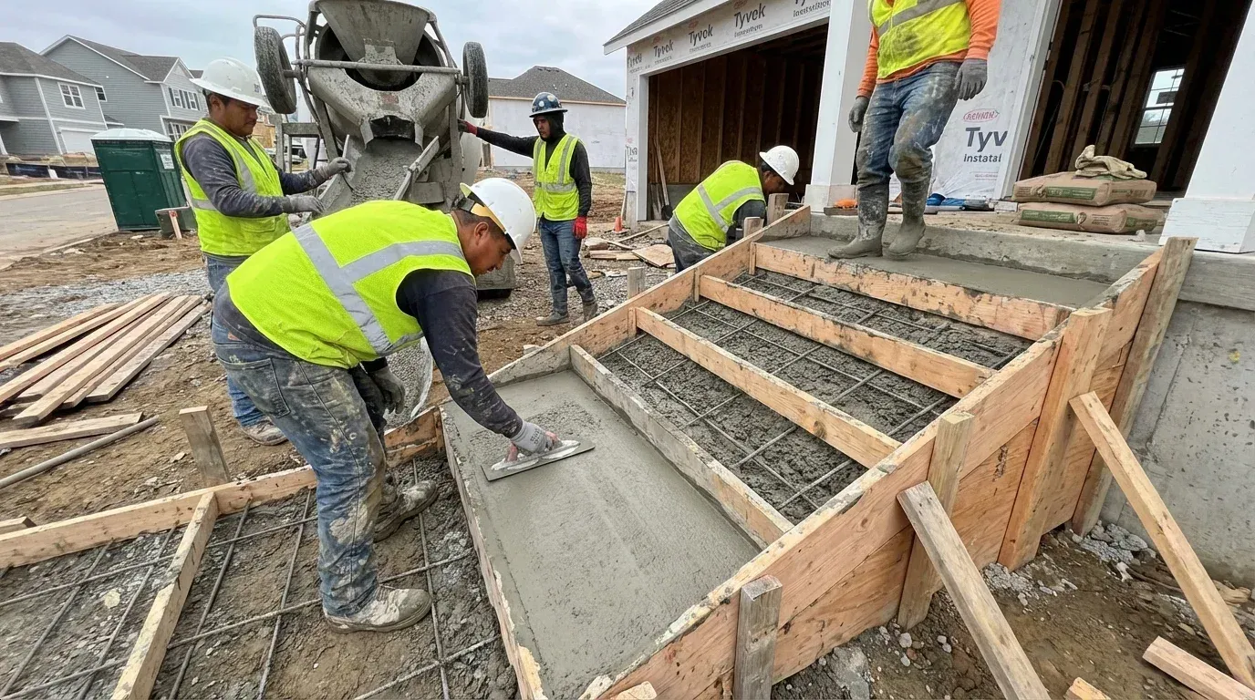 Concrete Steps & Stairs hero